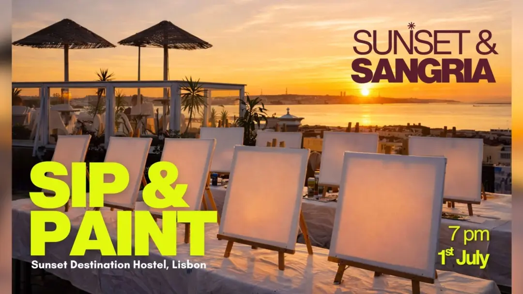 Sangria & Sunset Rooftop Painting