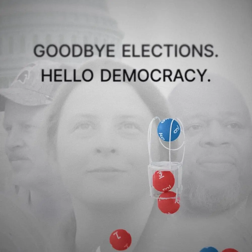 "Goodbye Elections. Hello Democracy." — Pre-Screening + Q&A with Director Adam Cronkright