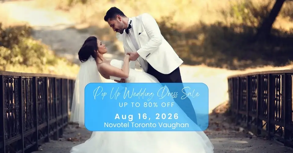 Vaughan Pop Up Wedding Dress Sale