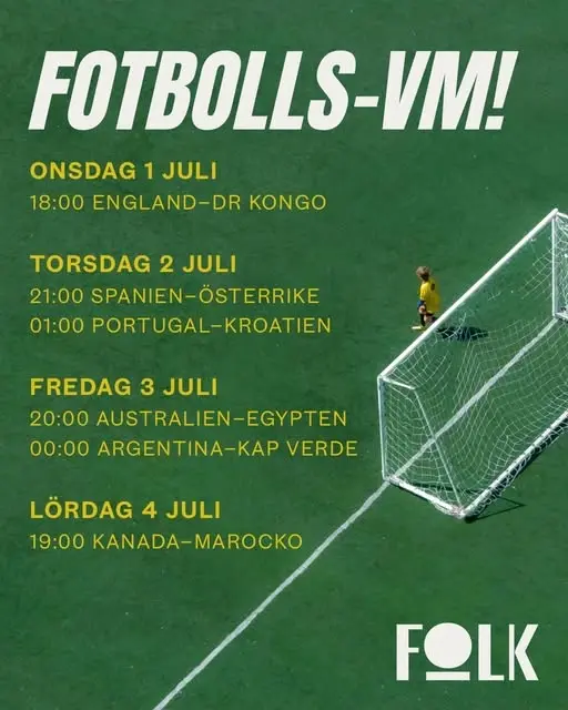 VM på Folk: Australien-Egypten & Argentina-Kap Verde
