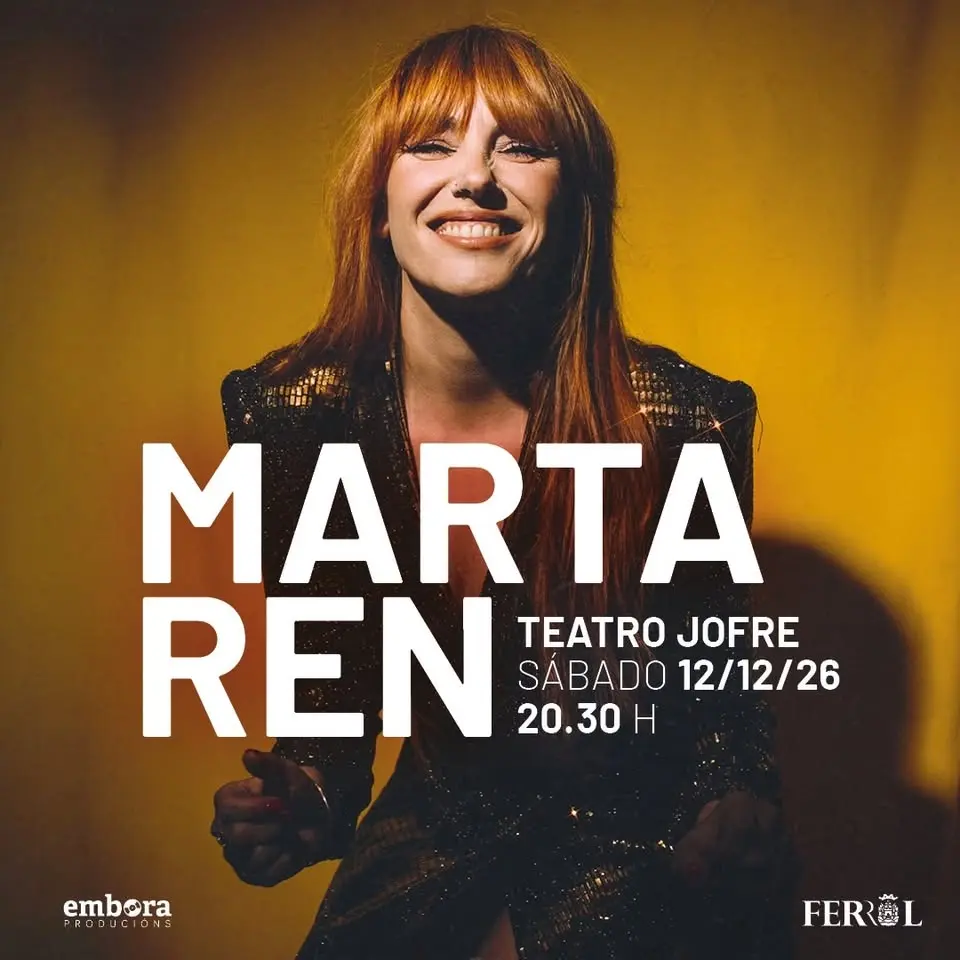 Marta Ren en Ferrol. Teatro Jofre