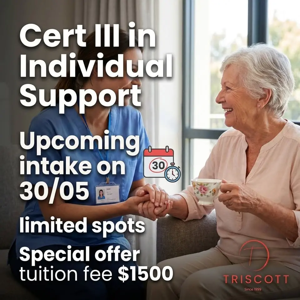 CHC33021 Certificate III in Individual Support – May Intake