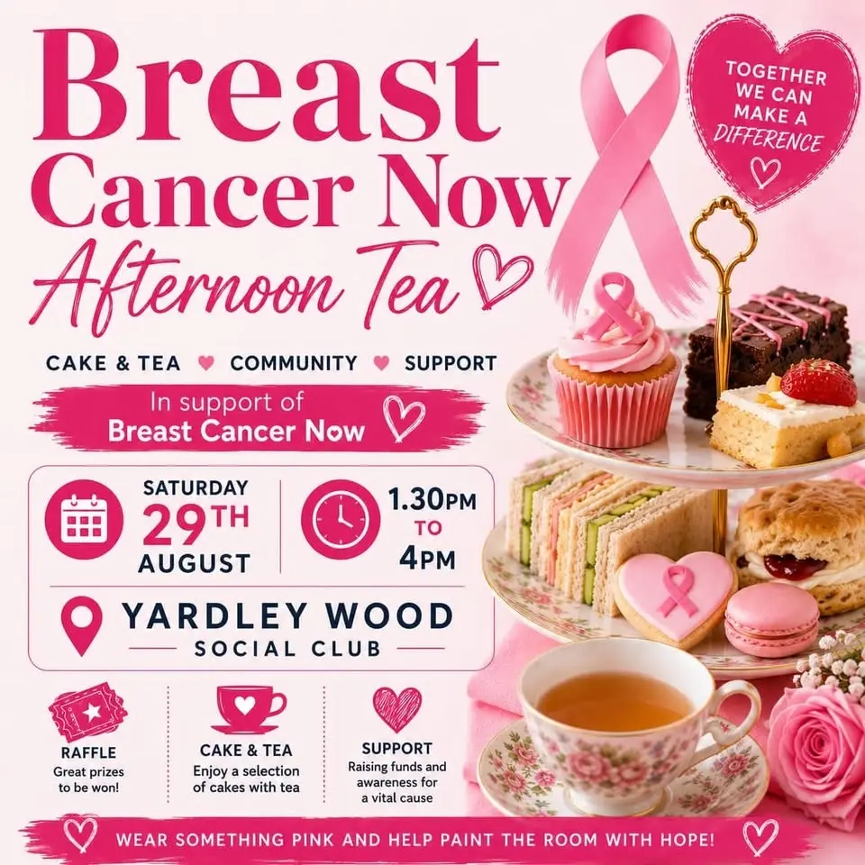 Afternoon Tea for Breast Cancer Now