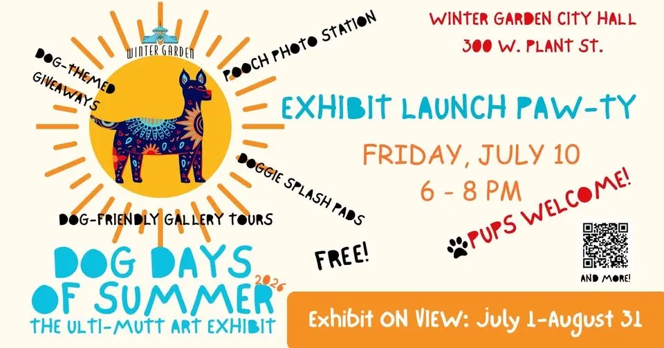 Launch Paw-ty for “Dog Days of Summer: The Ulti-Mutt Art Exhibit”