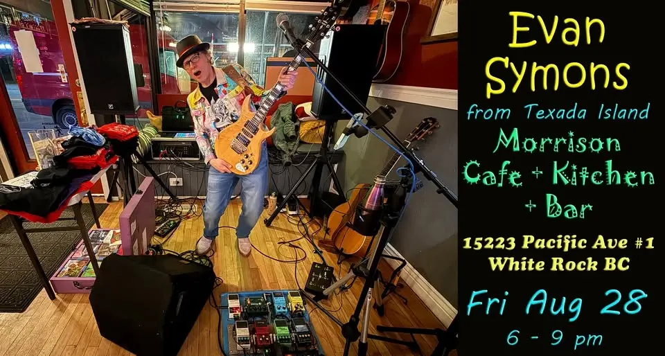 Evan Symons @ Morrison Cafe + Kitchen + Bar in White Rock BC!