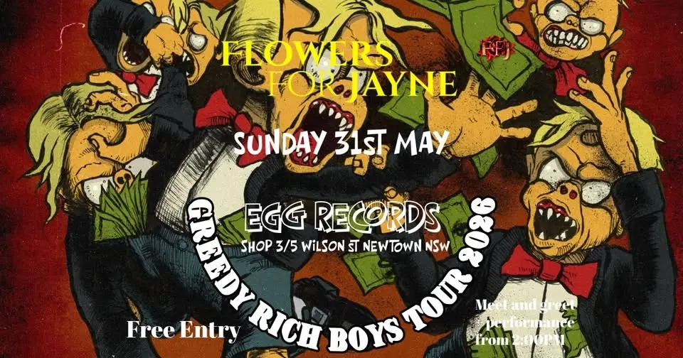 Greedy Rich Boys Tour 2026 - Instore