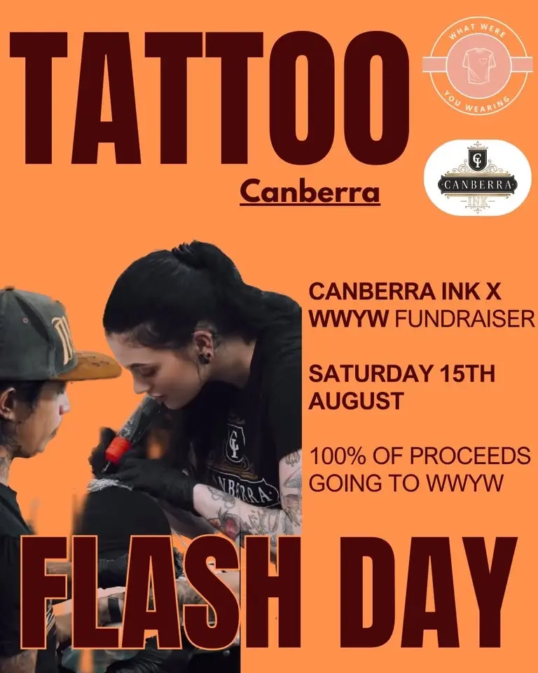 Tattoo Flash Day: CANBERRA INK X WWYW