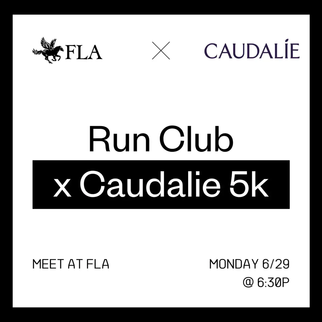 FLA x Caudalie Run Club