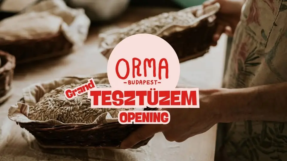 Orma Pékség Budapest – GRAND tesztüzem OPENING!