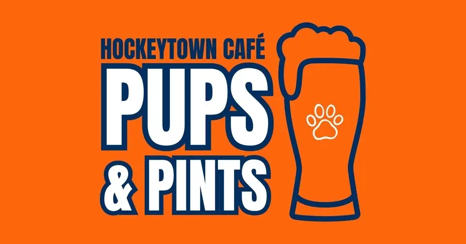Pups & Pints at Hockeytown Café