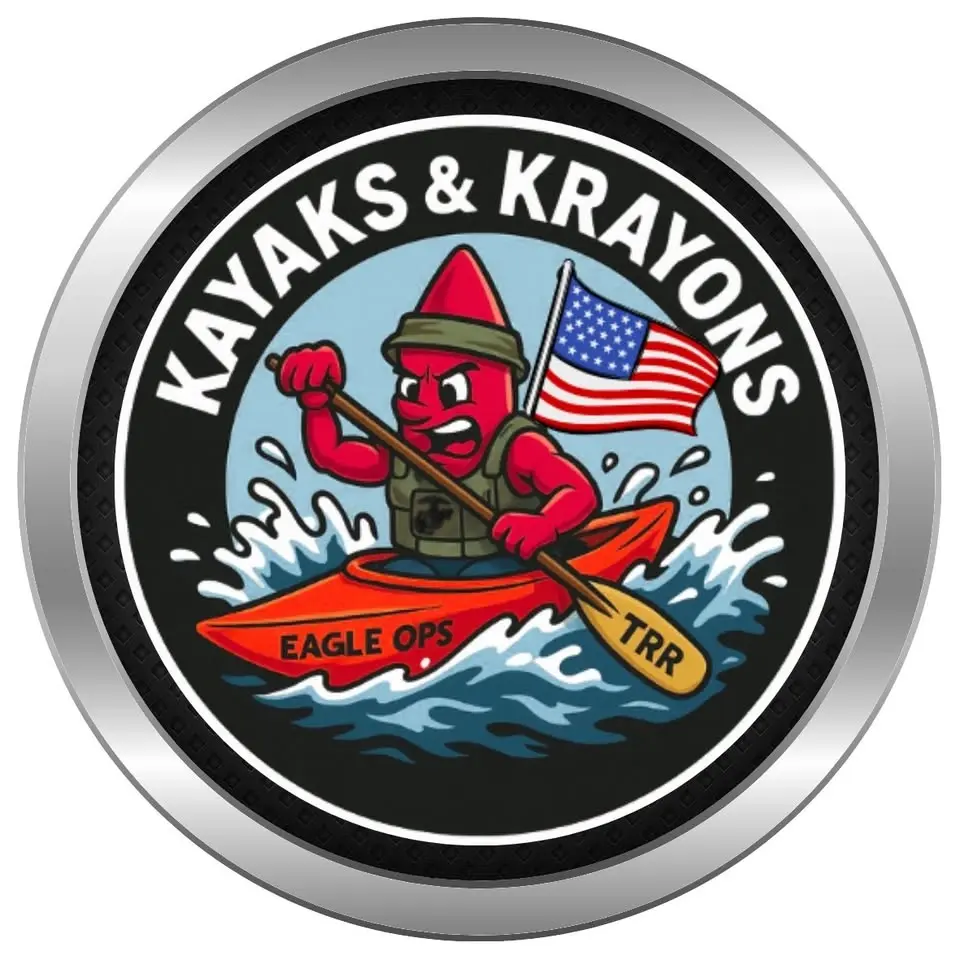 Kayaks and Krayons Through Team River Runner and Eagle Ops