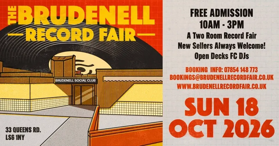 The Brudenell Record Fair - Sunday 18th Oct 2026