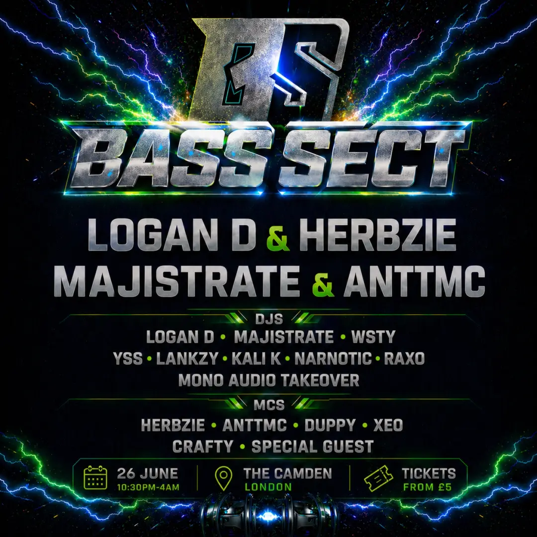 Bass Sect presents: Logan D, Majistrate DNB All Night Long
