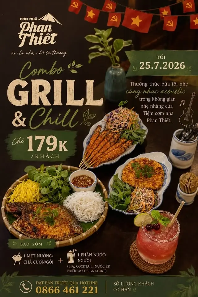 Đêm nhạc Acoustic với Grill & Chill