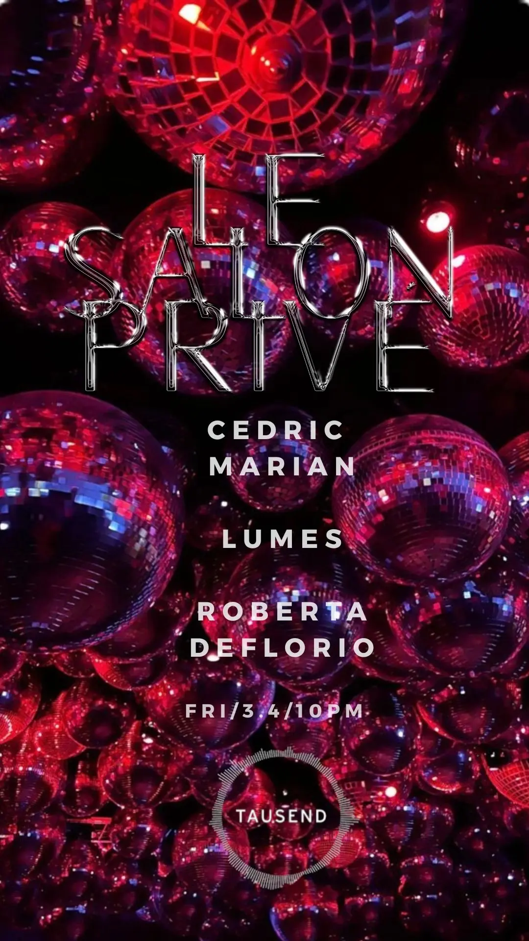 Le Salon Privé: Cedric Marian - Roberta Deflorio - LUMES