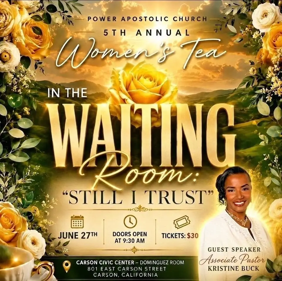5th Annual Women’s Tea: In the Waiting Room "Still I Trust"
