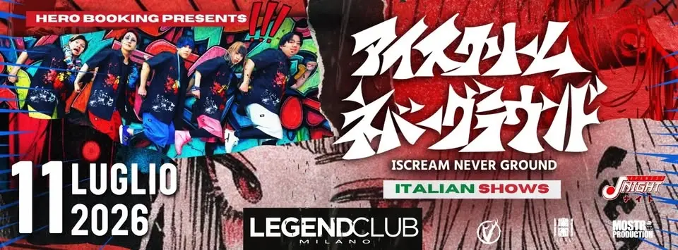 ISCREAM NEVER GROUND @ Legend Club, Milano - 