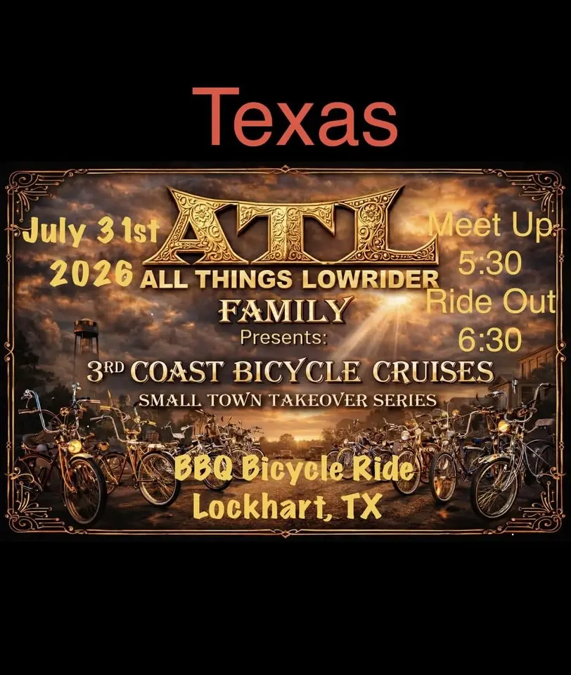 2nd Annual Lockhart BBQ Bicycle Ride - Hosted By ATL Family - Let’s Ride!!!