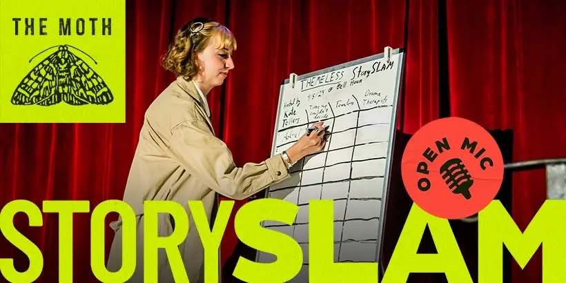7/9 The Moth StorySLAM @ FREMONT ABBEY Seattle