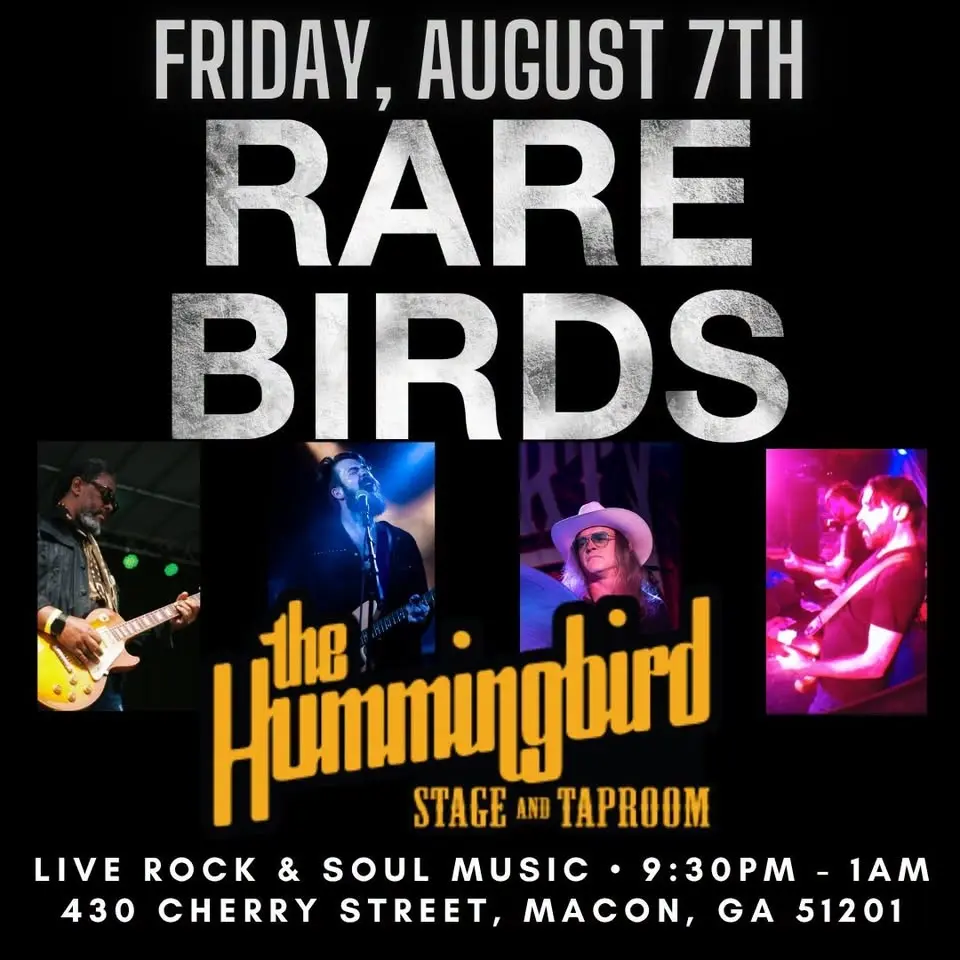 First Friday feat. Rare Birds live at The Hummingbird