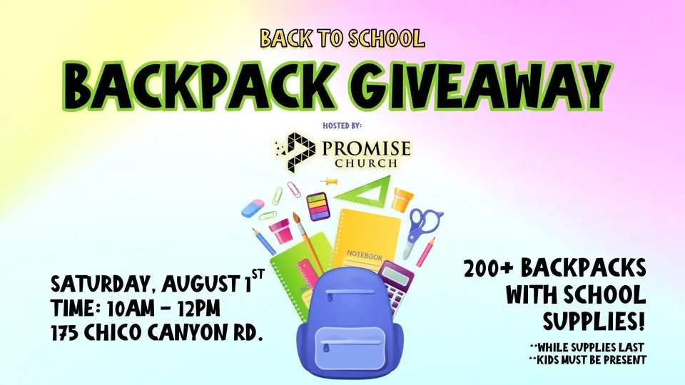 Backpack Giveaway! 🎒🥳