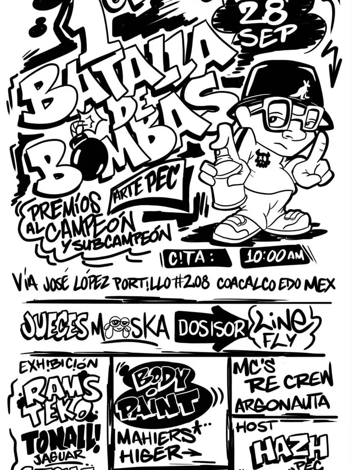 GUERRA DE BOMBAS ARTE PEC