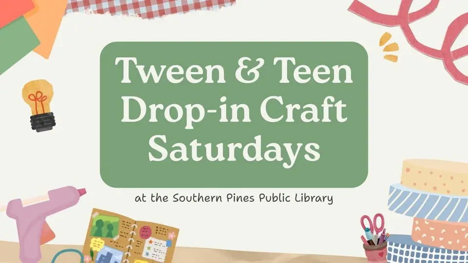 Tween & Teen Drop-in Crafts @ the Library