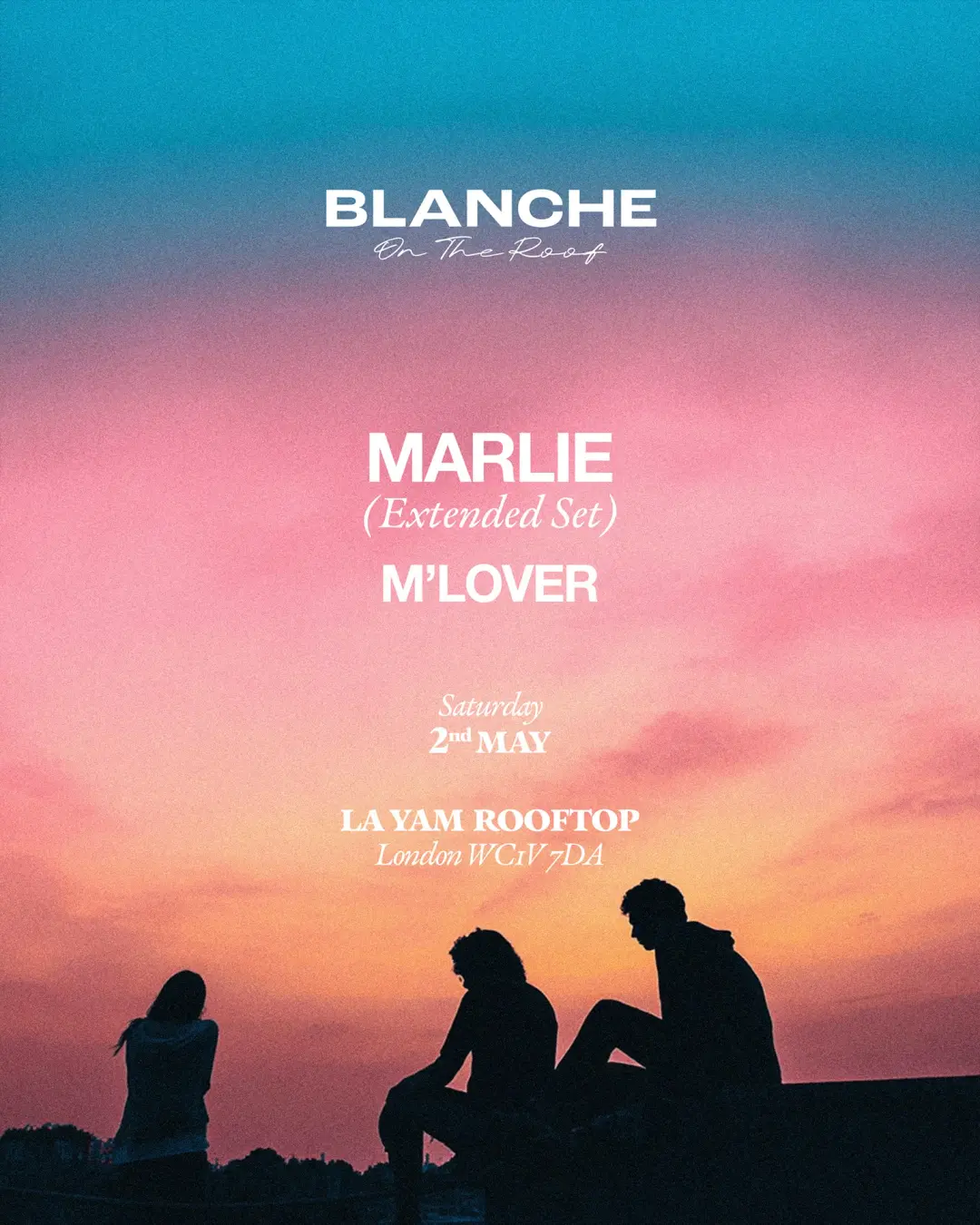 Blanche on the Roof with Marlie