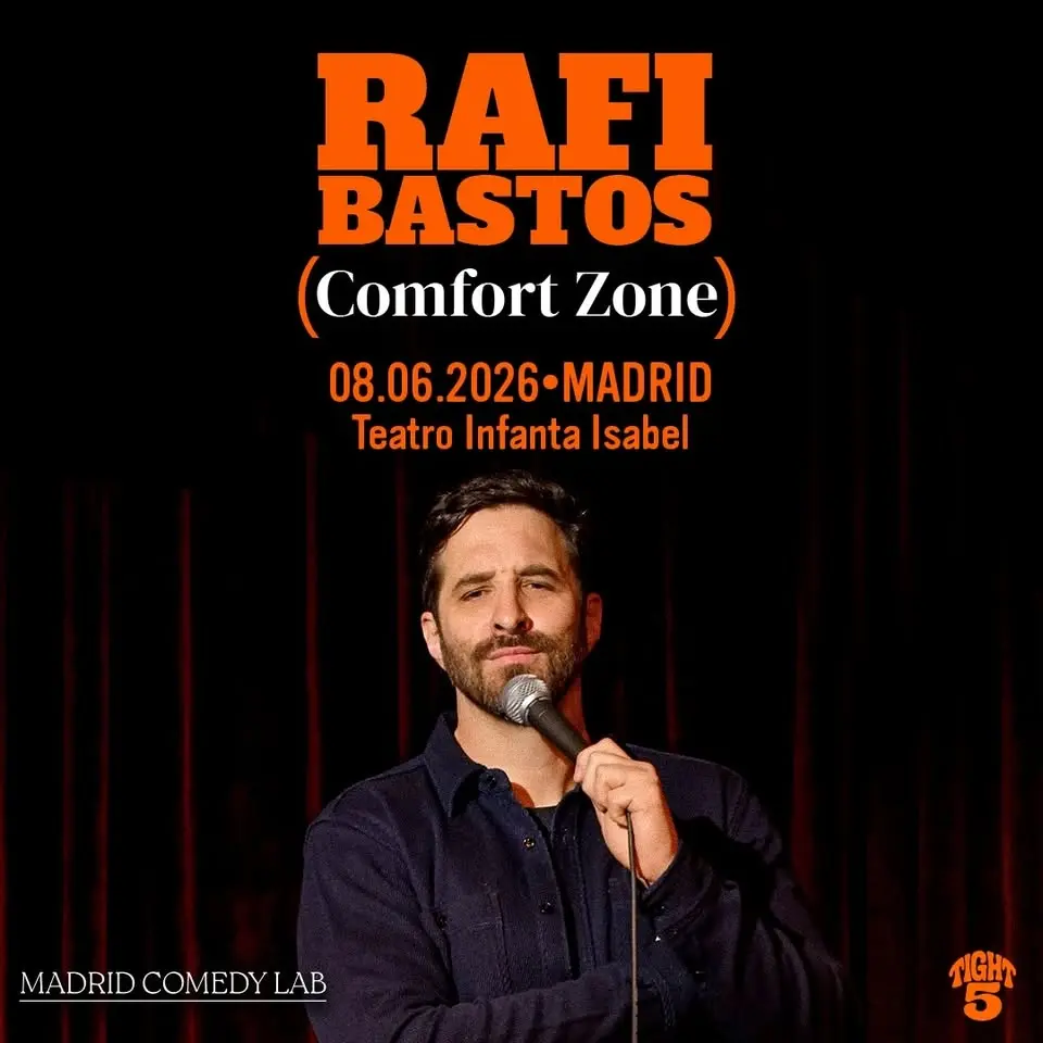 Rafi Bastos Comfort Zone in Madrid (in English)