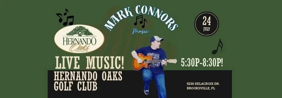 Live at the Hernando Oaks Golf Club !