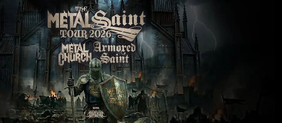 Metal Church & Armored Saint with Livekill - Rickshaw Theatre - November 15th, 2026