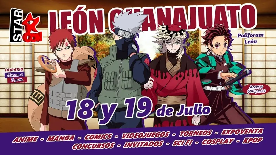 Star Con León Edición 32 "Naruto y Demon"