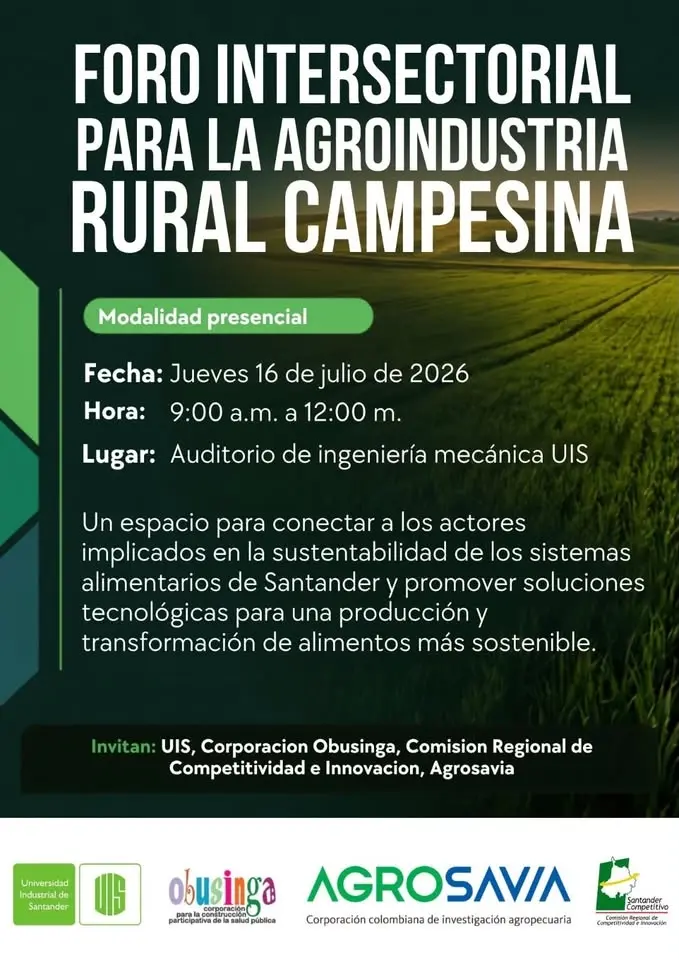 Foro Intersectorial para la Agroindustria Rural Campesina