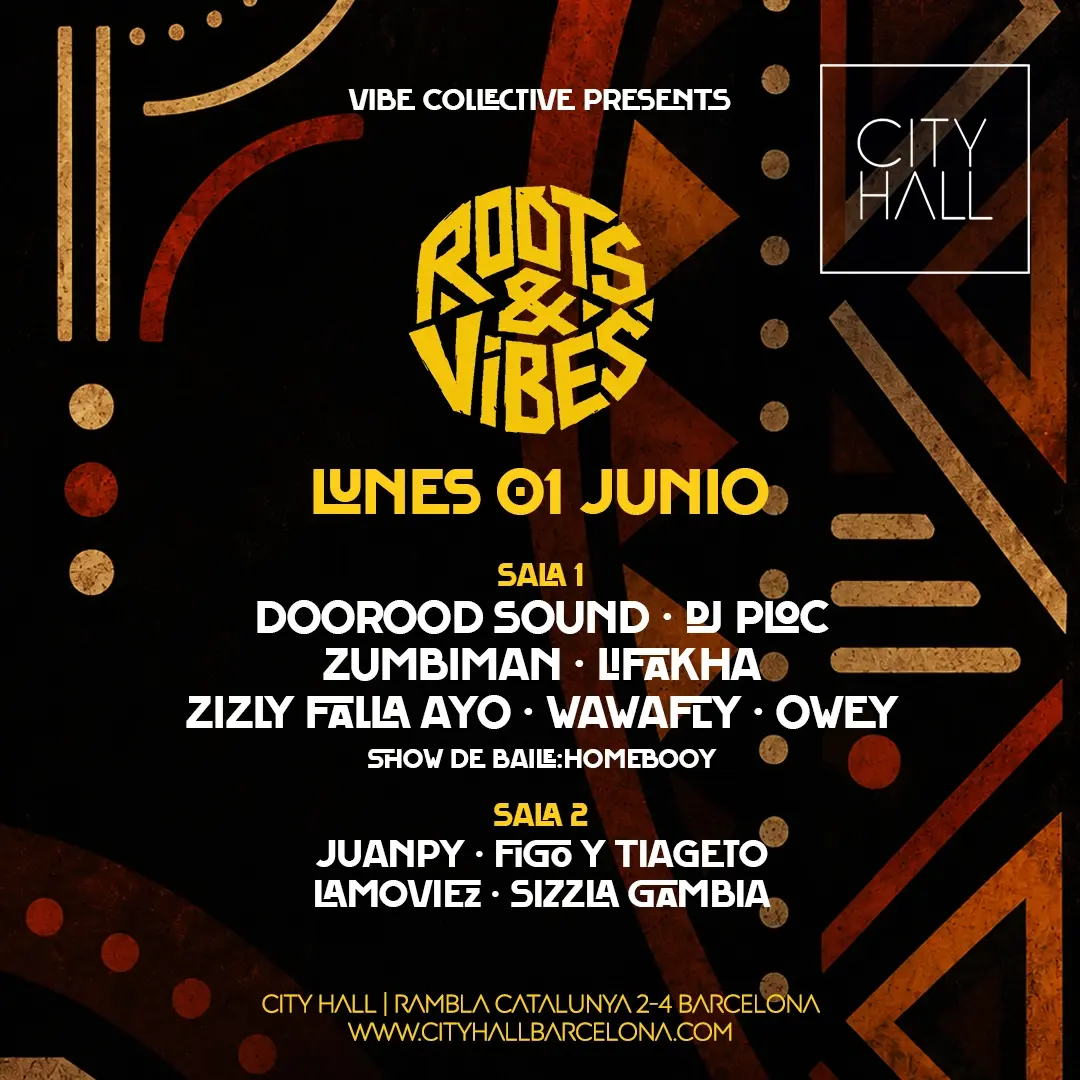 Roots & Vibes - Afrobeats, Dancell l Guest List