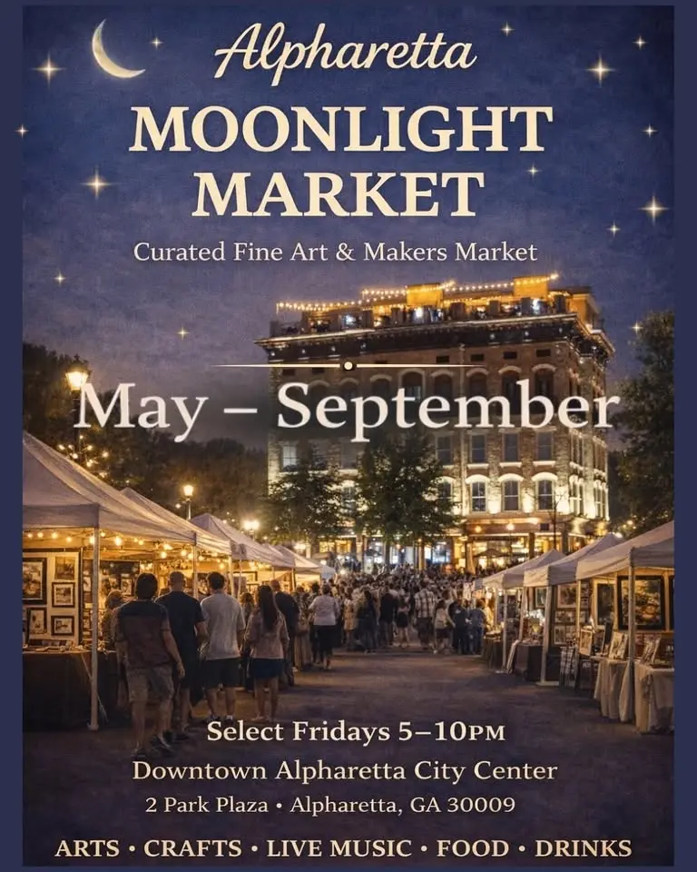 Alpharetta Moonlight Market—Sept 25