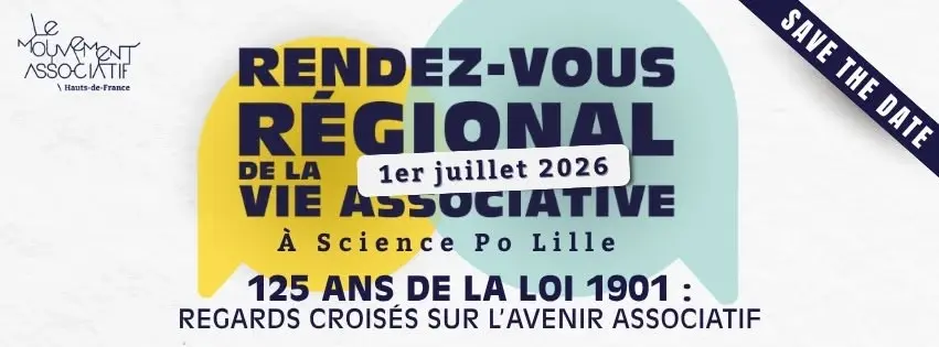 Rendez-vous régional de la vie associative - 1er juillet 2026