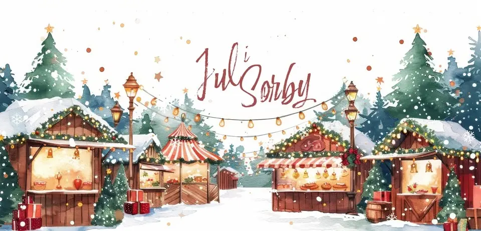 Jul i Sørby - aktiviteter, julemarked, fredsgudstjeneste & juletræstænding