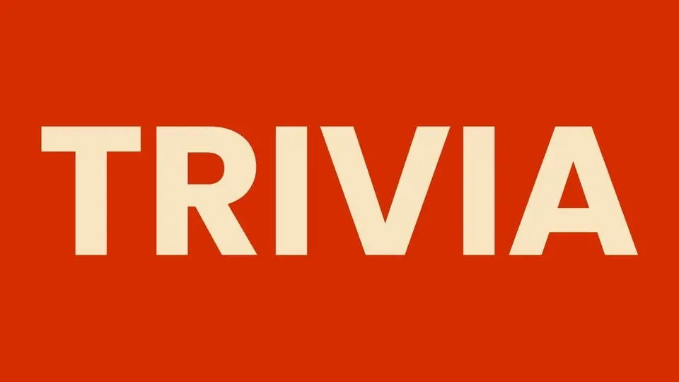 MONDAY TRIVIA: Hosted by Quizmeisters
