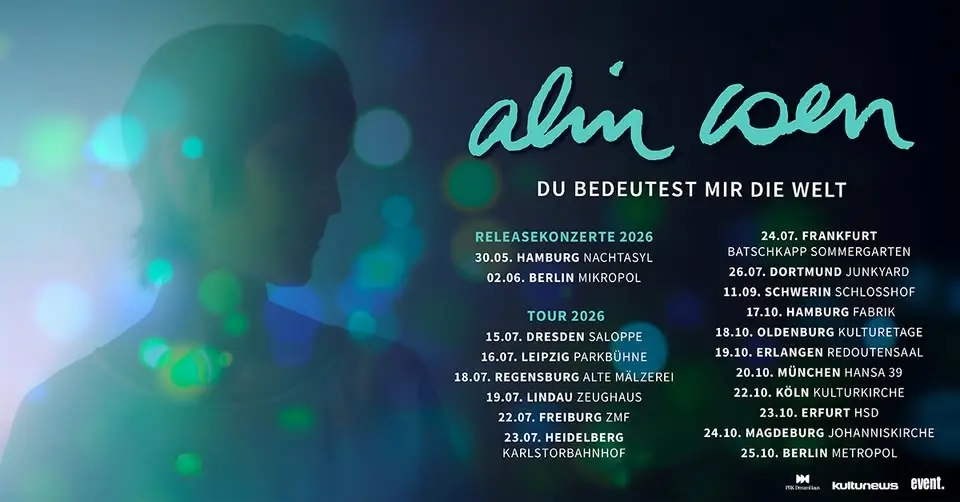 ALIN COEN - "Du bedeutest mir die Welt" - Tour in Schwerin