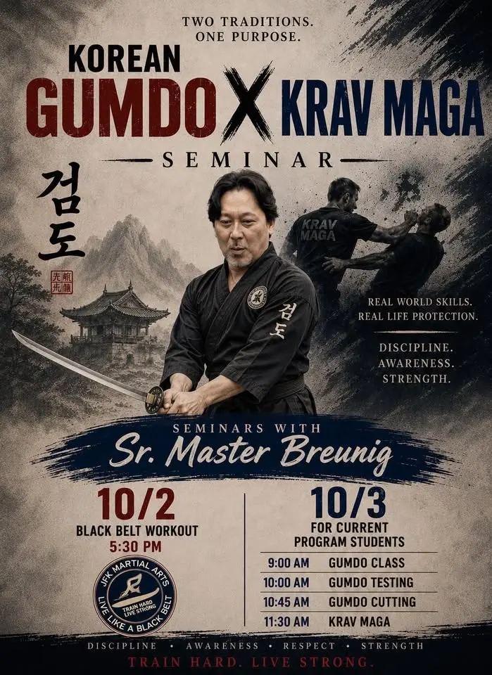 Gumdo & Krav Maga Seminar