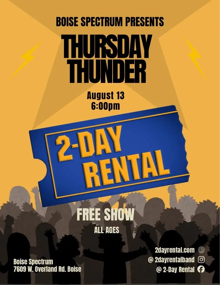 2-Day Rental at Thursday Thunder