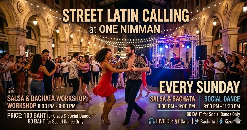 Street Latin calling at One nimman