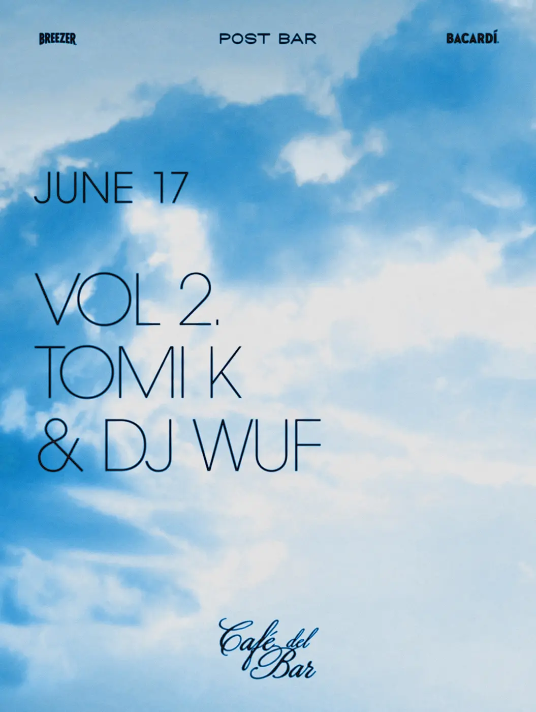 Cafe Del Bar Vol. 2 — Tomi K & DJ WUF