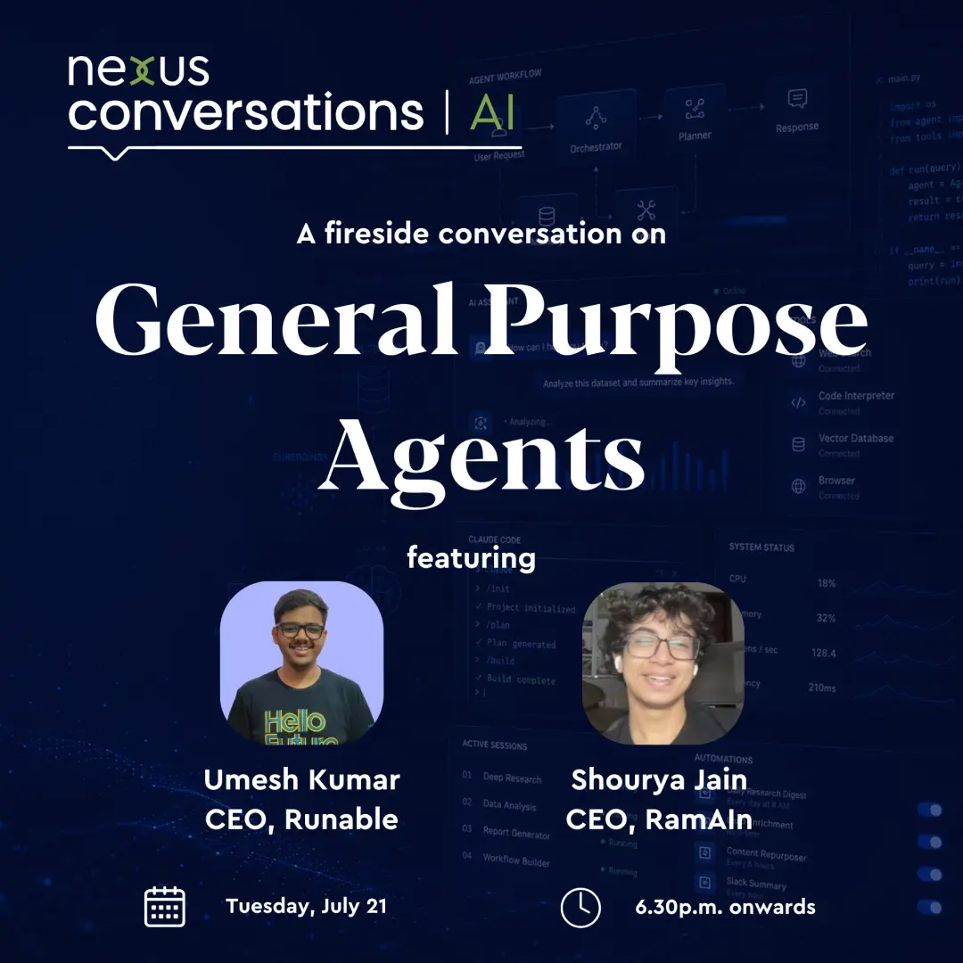 AI Tuesdays: Fireside on General Purpose Agents