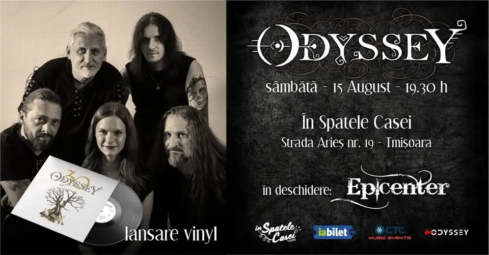 ODYSSEY - Lansare de vinyl | În Spatele Casei