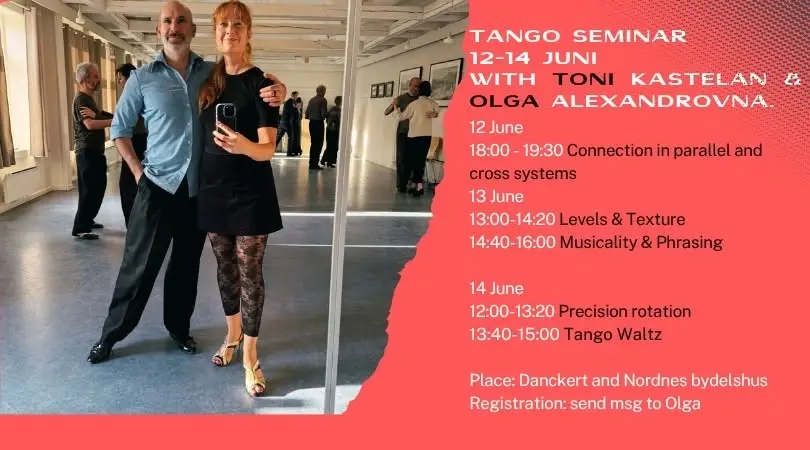 Intensive tango seminar with Toni Kastelan & Olga Alexandrovna S.