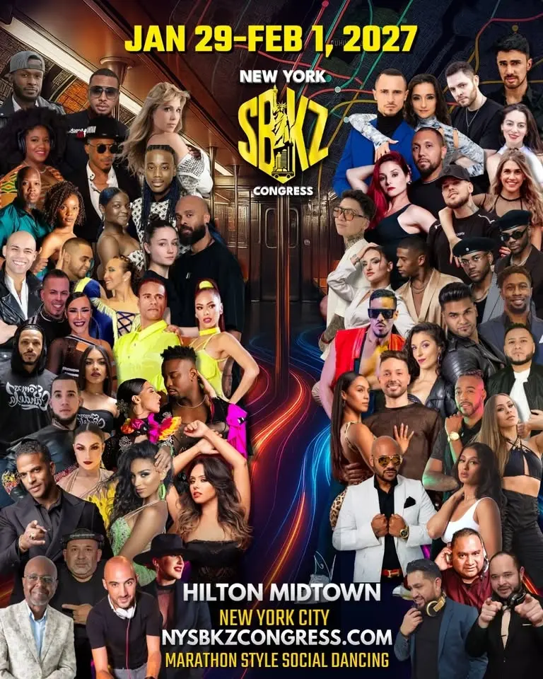 New York SBKZ Congress | Salsa • Bachata  • Kizomba  • Zouk | Jan 29-Feb 1, 2027 | OFFICIAL PAGE