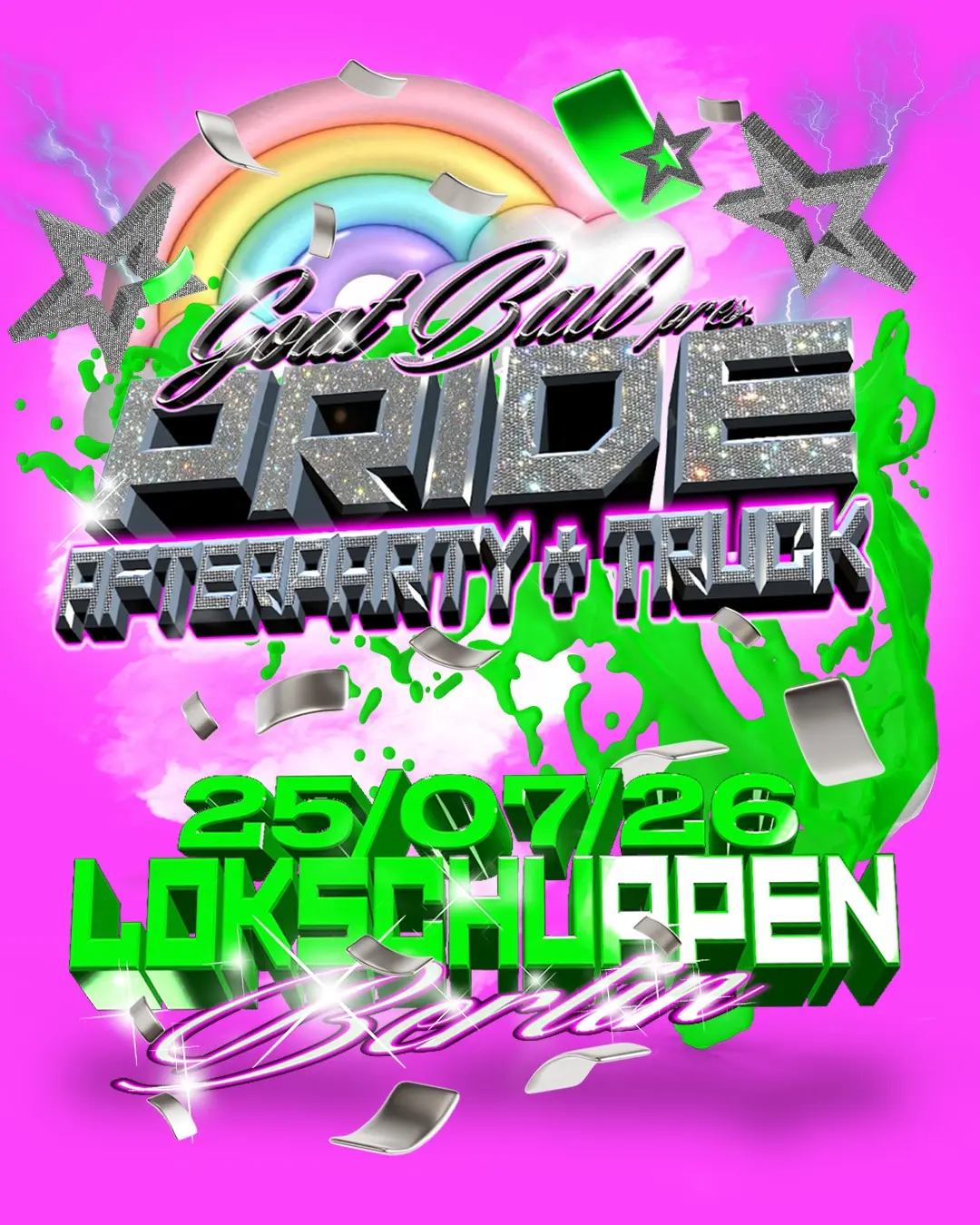 GOAT BALL x Lokschuppen: CSD AFTERPARTY + TRUCK 