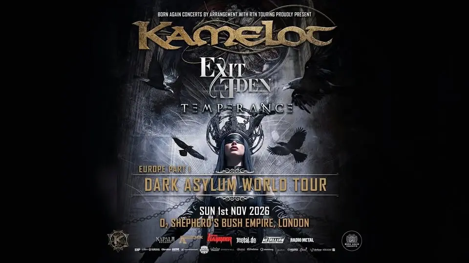 KAMELOT at O2 Shepherd's Bush Empire - London