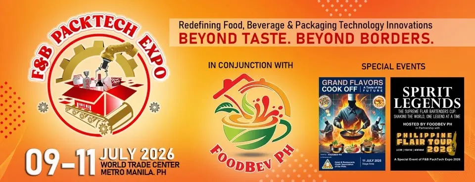 FoodBev PH 2026 a co-located event of F&B PackTech Expo